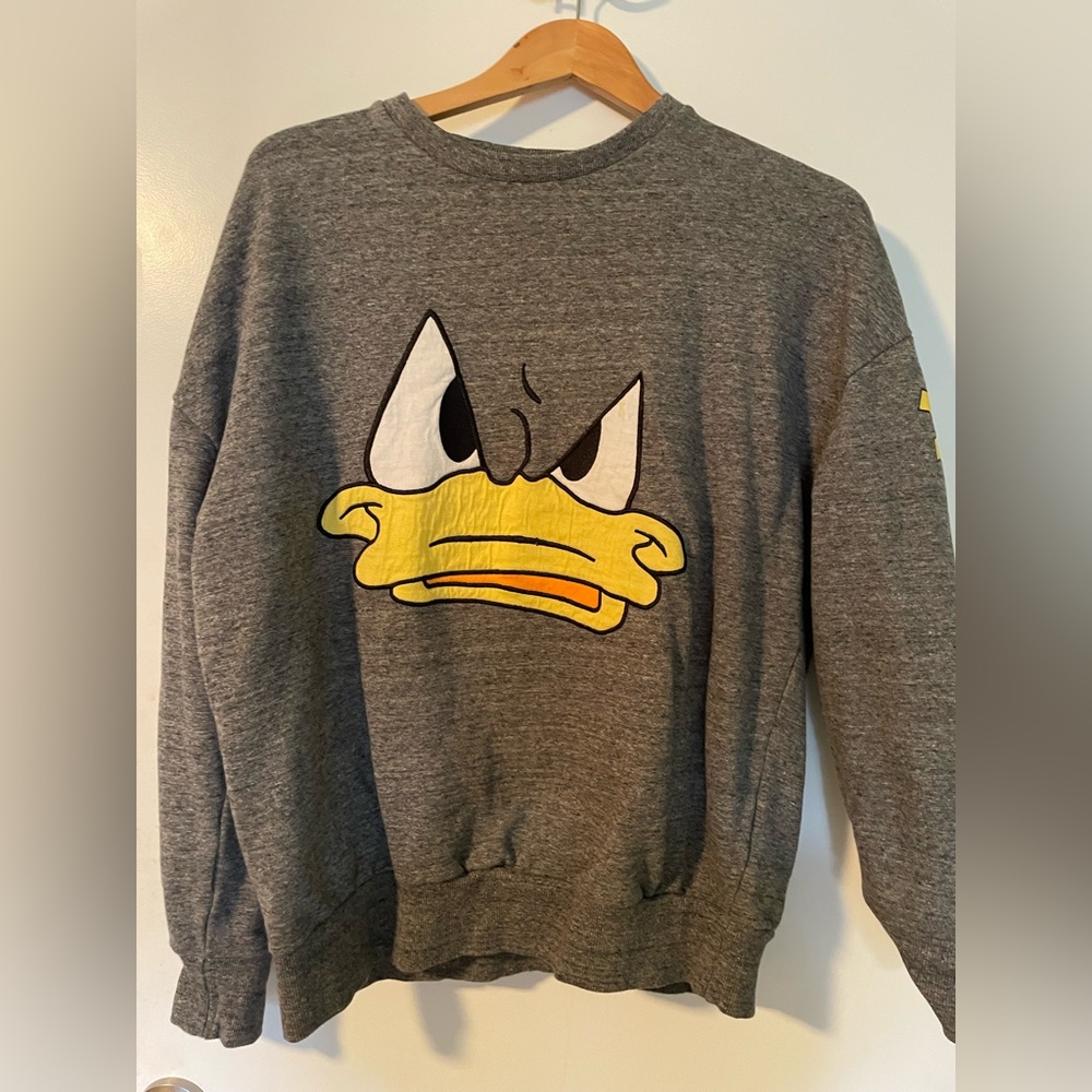 Gray sweatshirt with Donald Duck embroidery Eleven Paris x Disneyland Paris - S